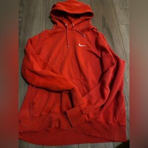 Nike Men's Red Hoodie